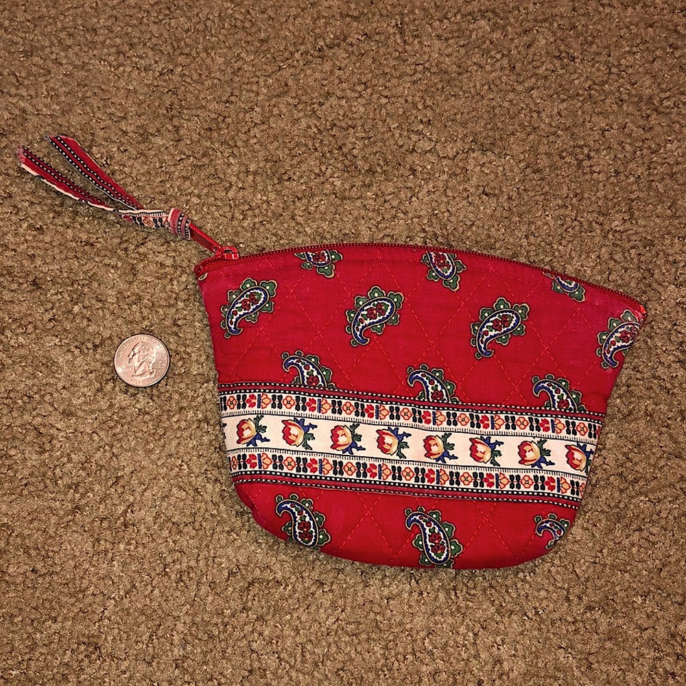 Red Vera Bradley Travel Bag